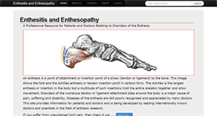 Desktop Screenshot of enthesis.info