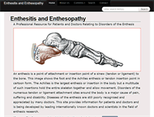 Tablet Screenshot of enthesis.info